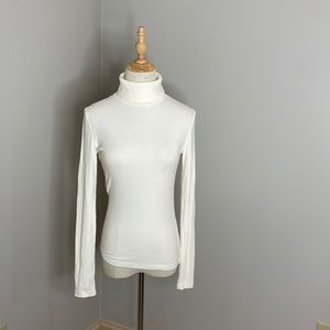 Sanctuary Ivory Essential Turtleneck